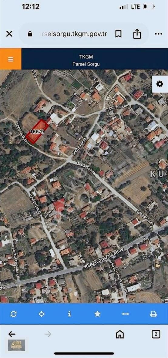 Lider'den Saray Kurtdere.mah.tektapu 960m²arsa%75imarlı İfrazlı