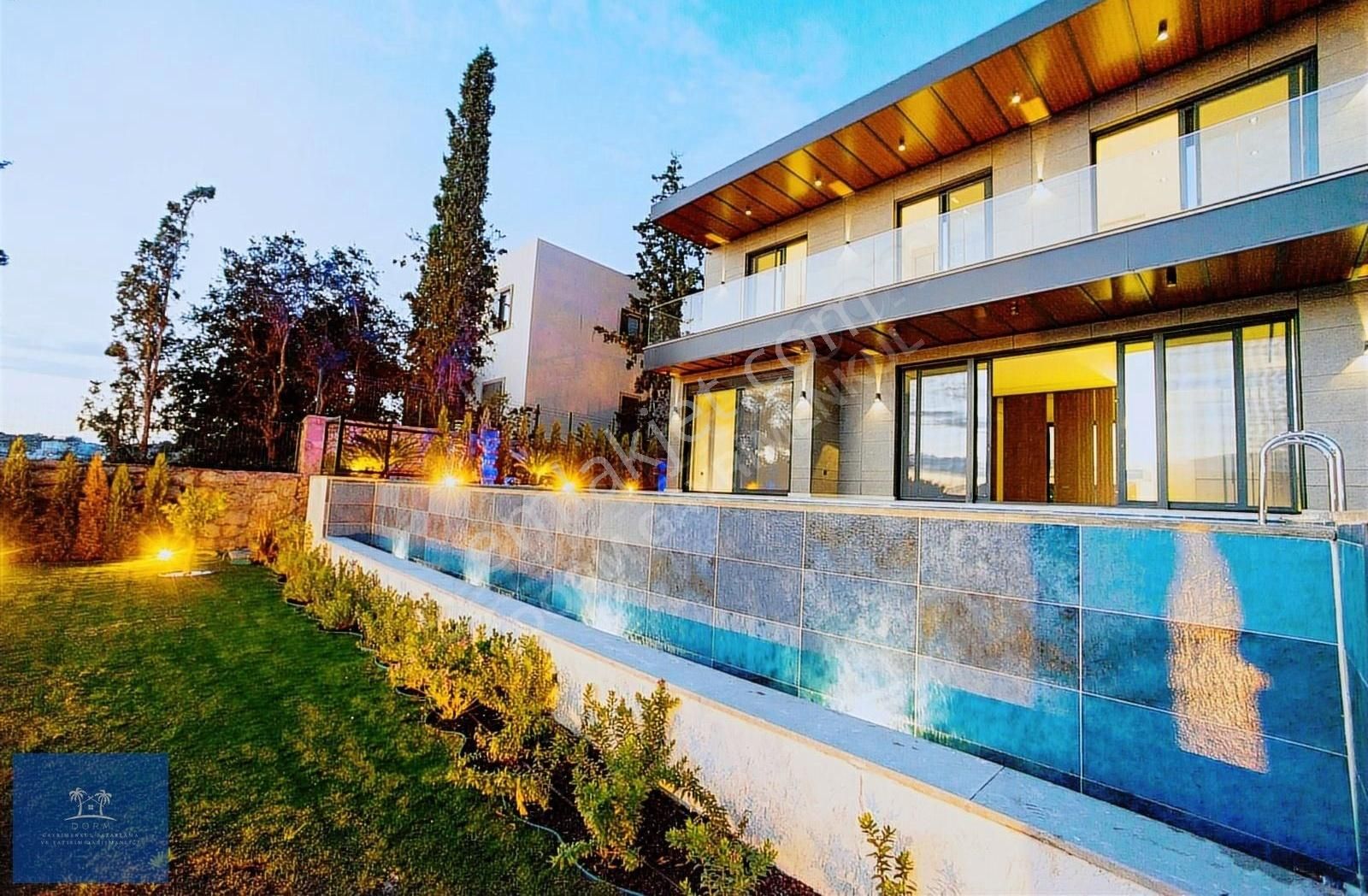 Yalıkavak Tilkicik'de Deniz,marina Manzaralı Kiralık Villa