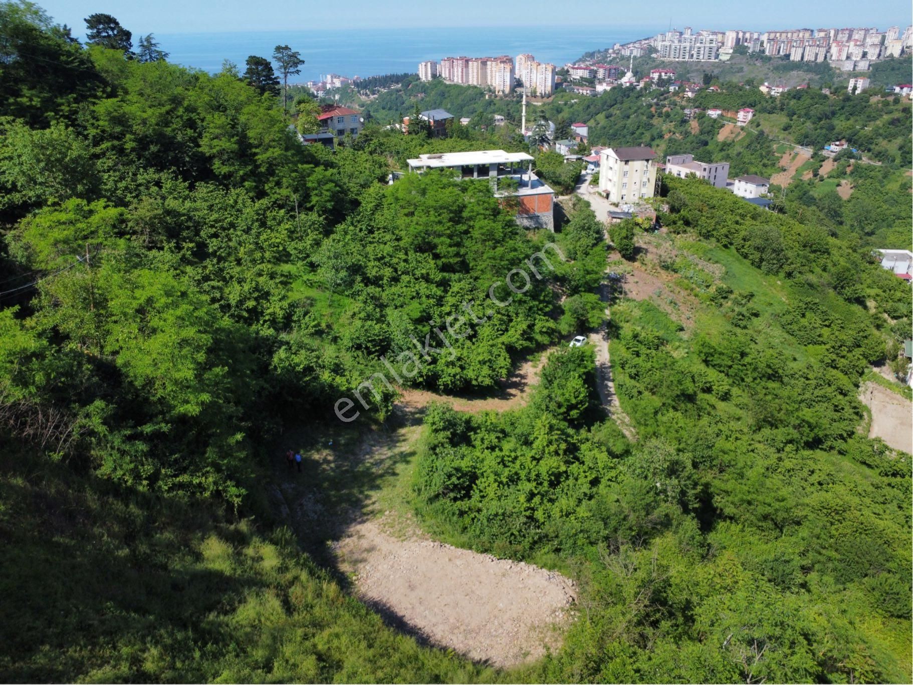 Trabzon Merkezde Deniz Manzaralı Arazi