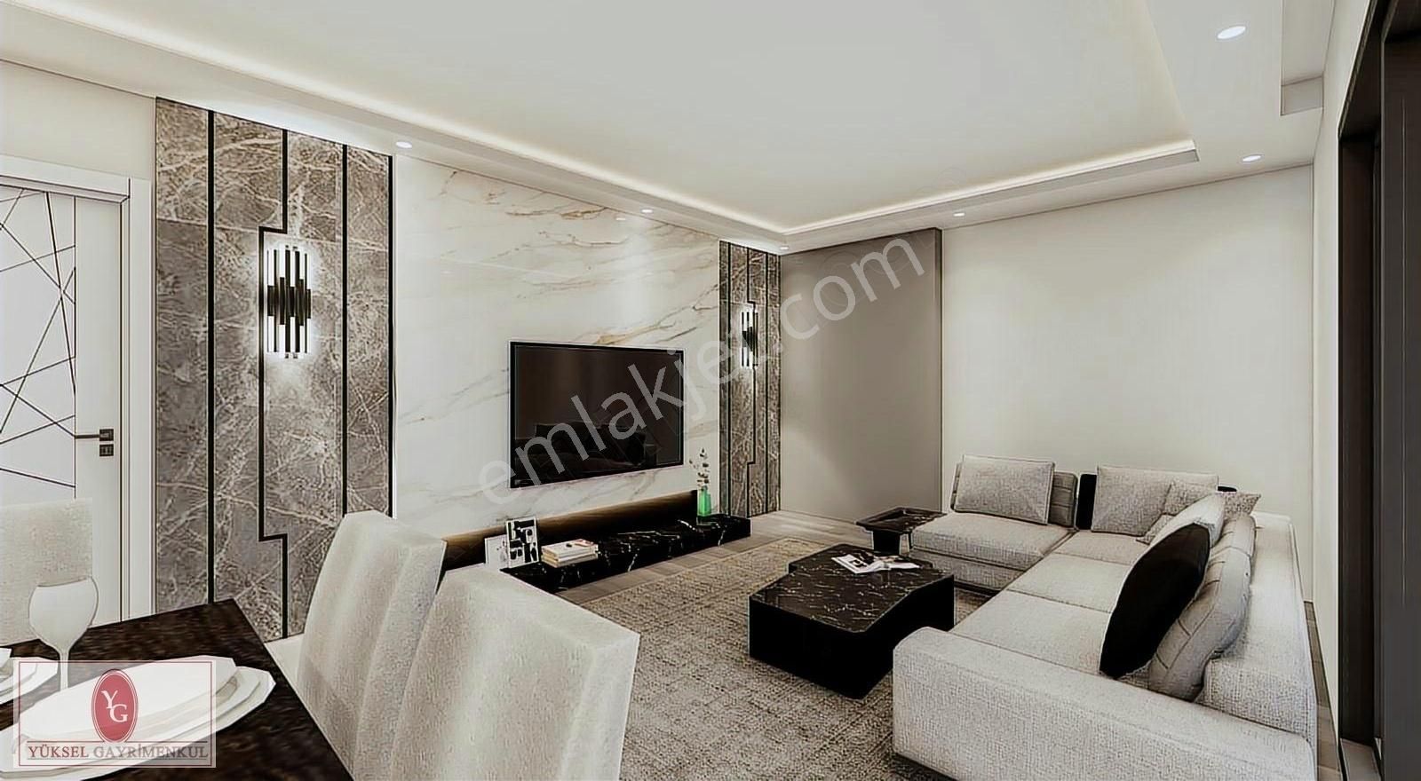 Yükselden Kadıköyde Havuzlu Sitede Ultra Geniş Satılık 1+1 Daire