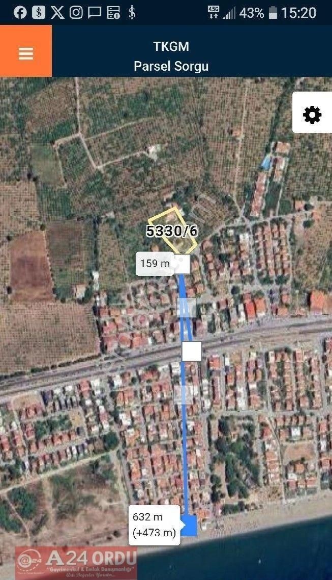 Ürkmezde İmar Sınırında 970 M Tarla