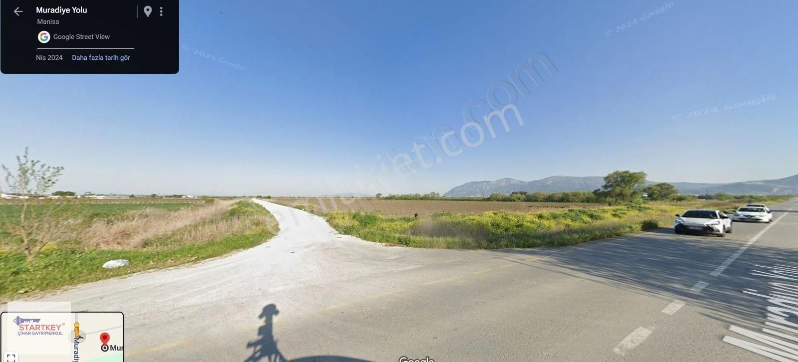 Muradiye Cbü.kampüse 1 Km Mesafede Köşe Tarla