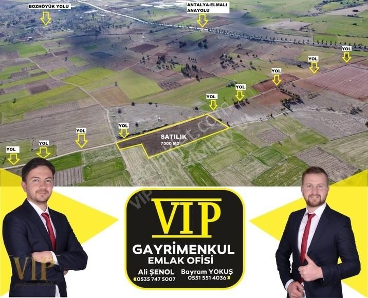 Vıp Gayrimenkul' Den 7500 M² Kadastro Yol Cepheli Sondajlı Tarla