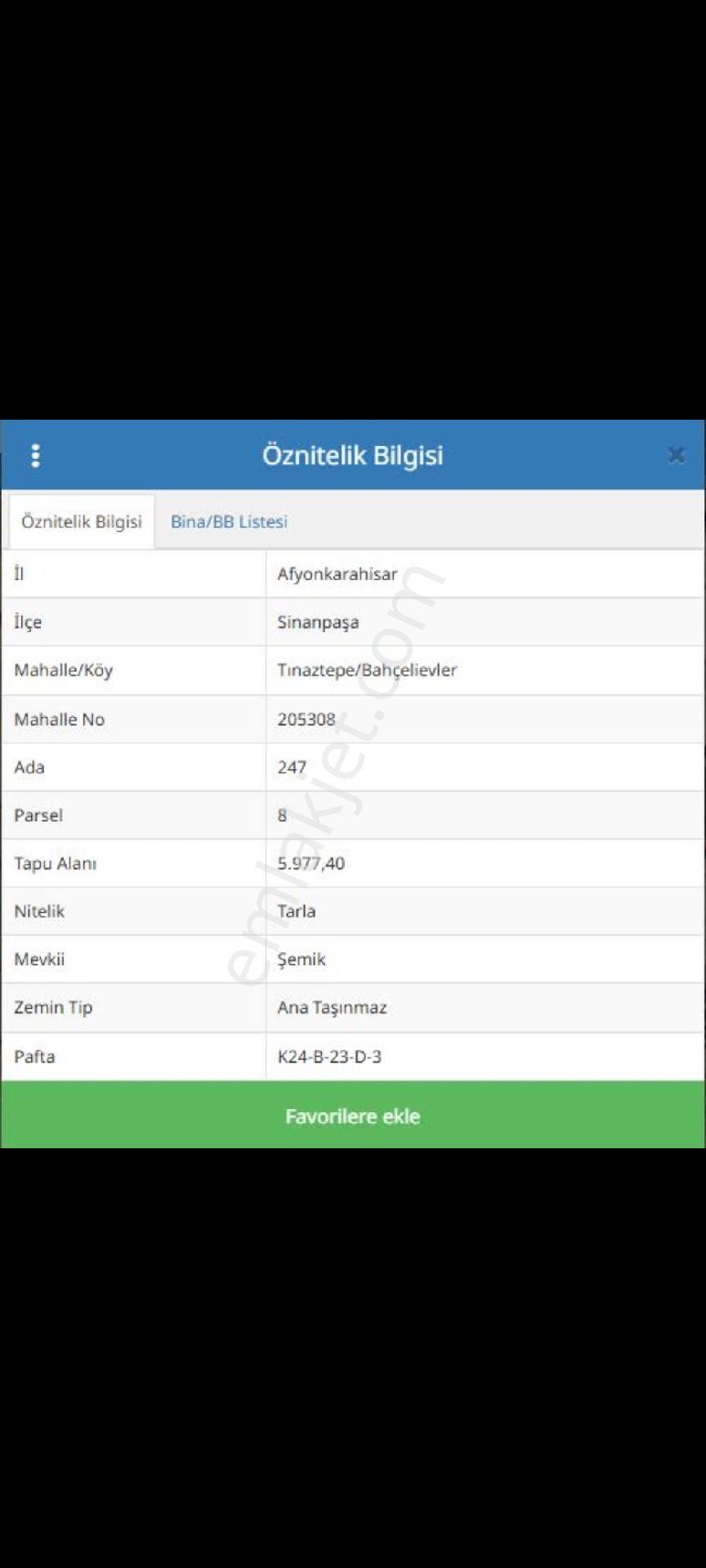Satılık Tarla