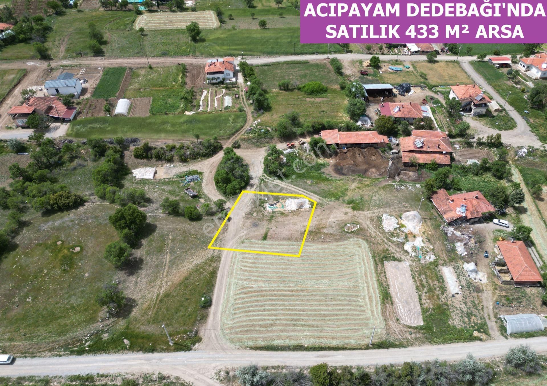 🦋lobby Fortis'ten Satılık Acıpayam Dedebağı'nda 2 Kat İmarlı 433 M² Arsa🦋