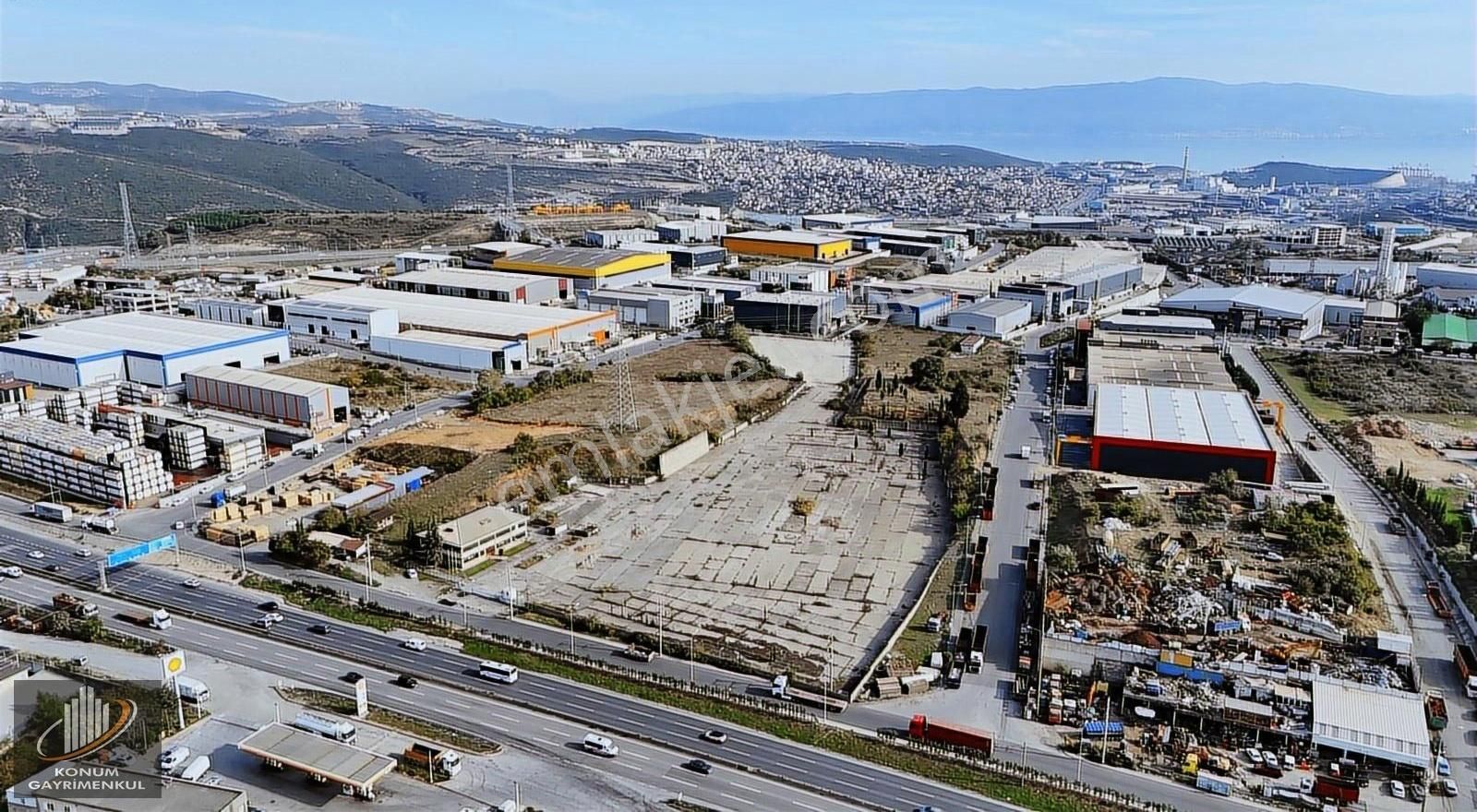 Satılık 2000 M2 1. Sınıf Sanayi Arsası (2500 M2 Kapalıya Uygun) - Görsel 9