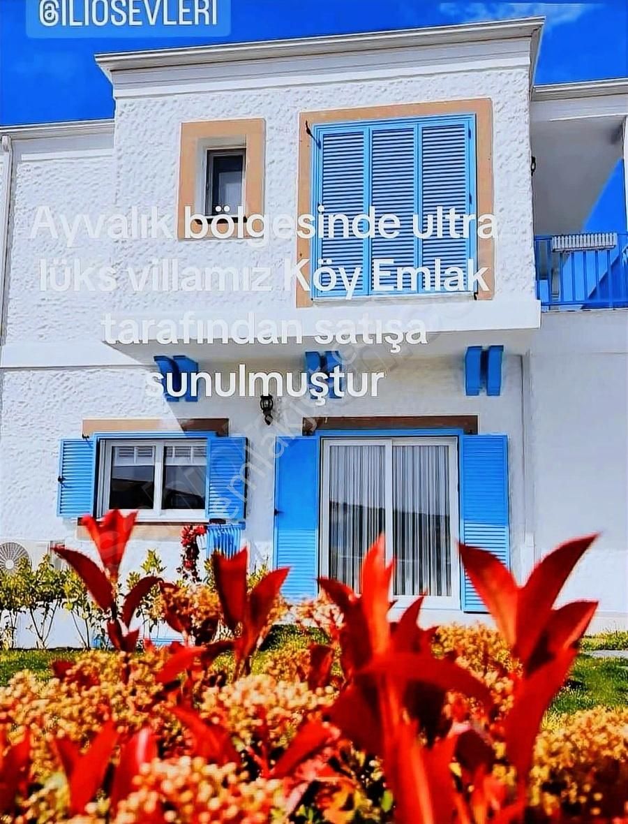 Ayvalık'ta Site İçersinde 5+1 Villa Müthiş Manzaralı