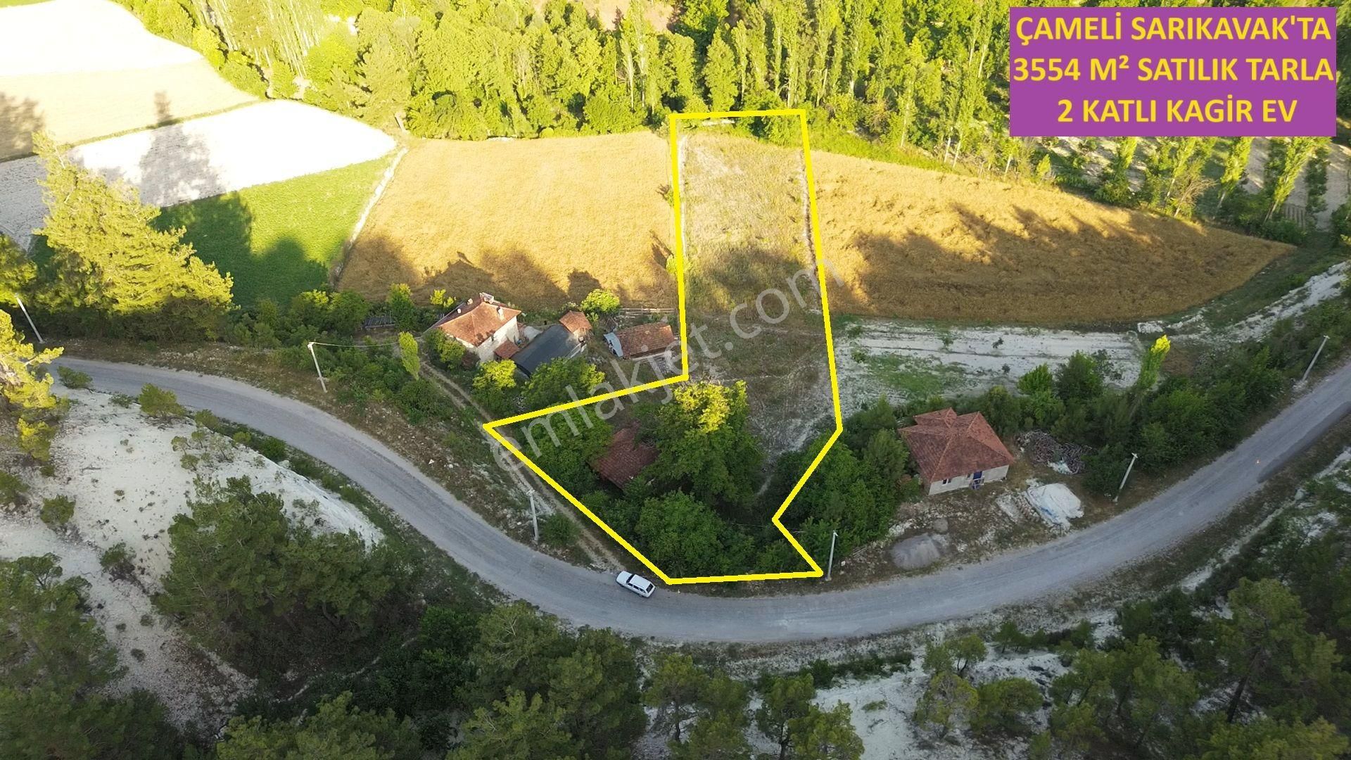 🦋lobby Fortis'ten Satılık Çameli Sarıkavak'ta 3554 M² Ev + Bahçe🦋