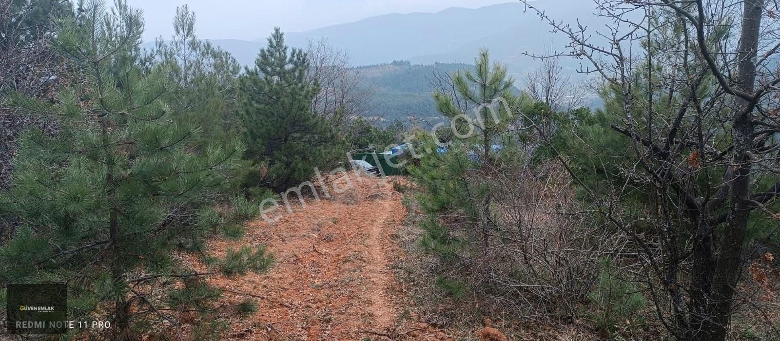 İznik Yenişerefiye Köyünde Satılık 21.800 M2 Tarla. - Görsel 9