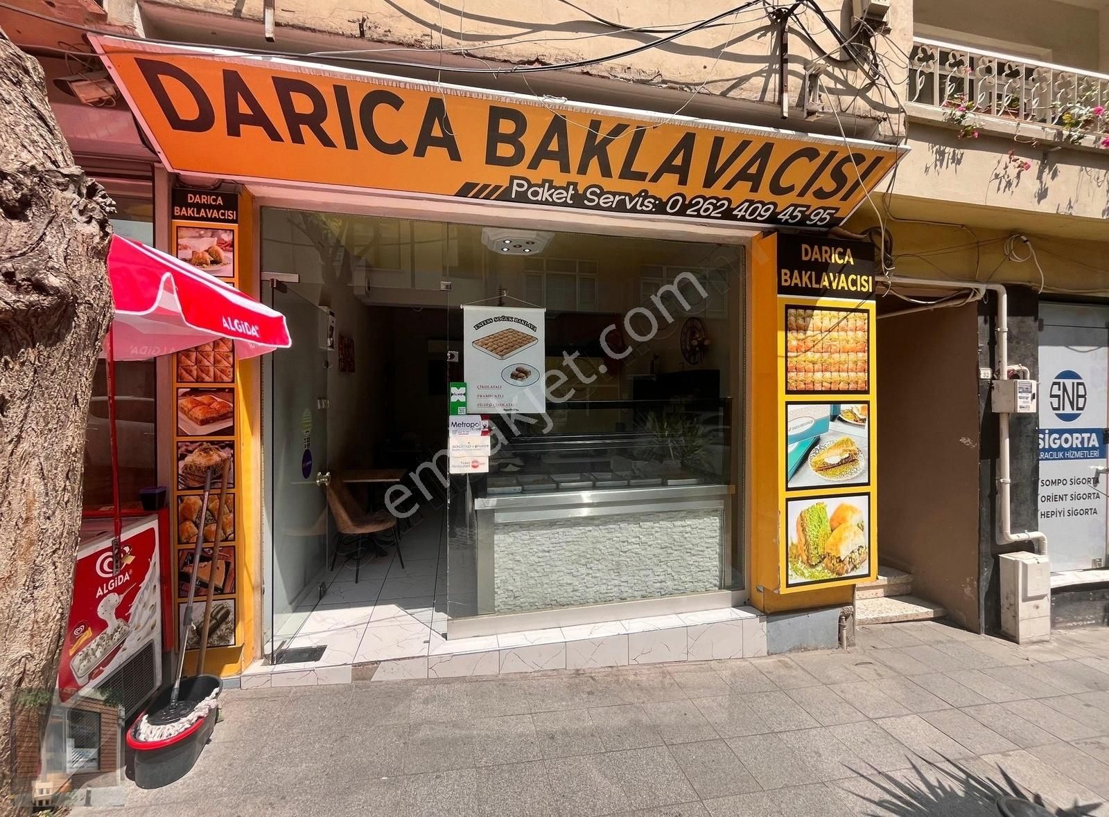 Darıca Merkezde Devren Komple Kiralık Tatlı Dükkanı