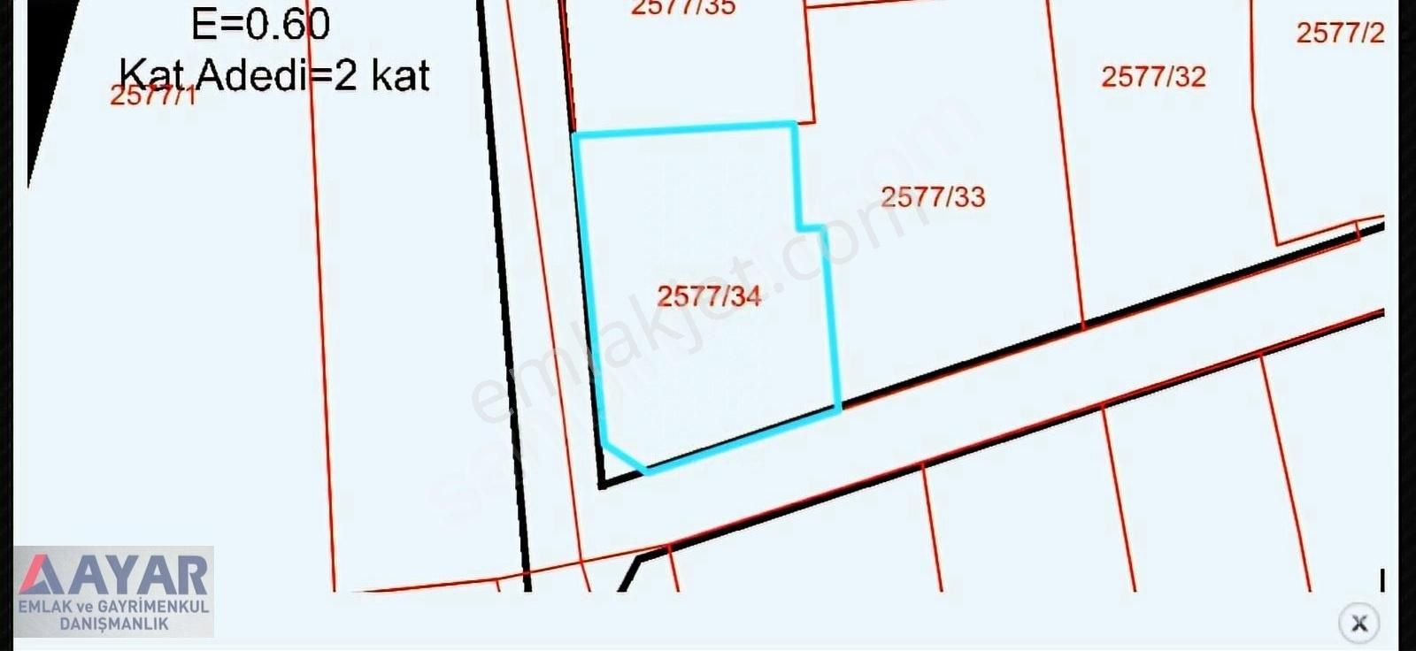 Ayar Emlaktan Villa İmarlı Köşe Parsel