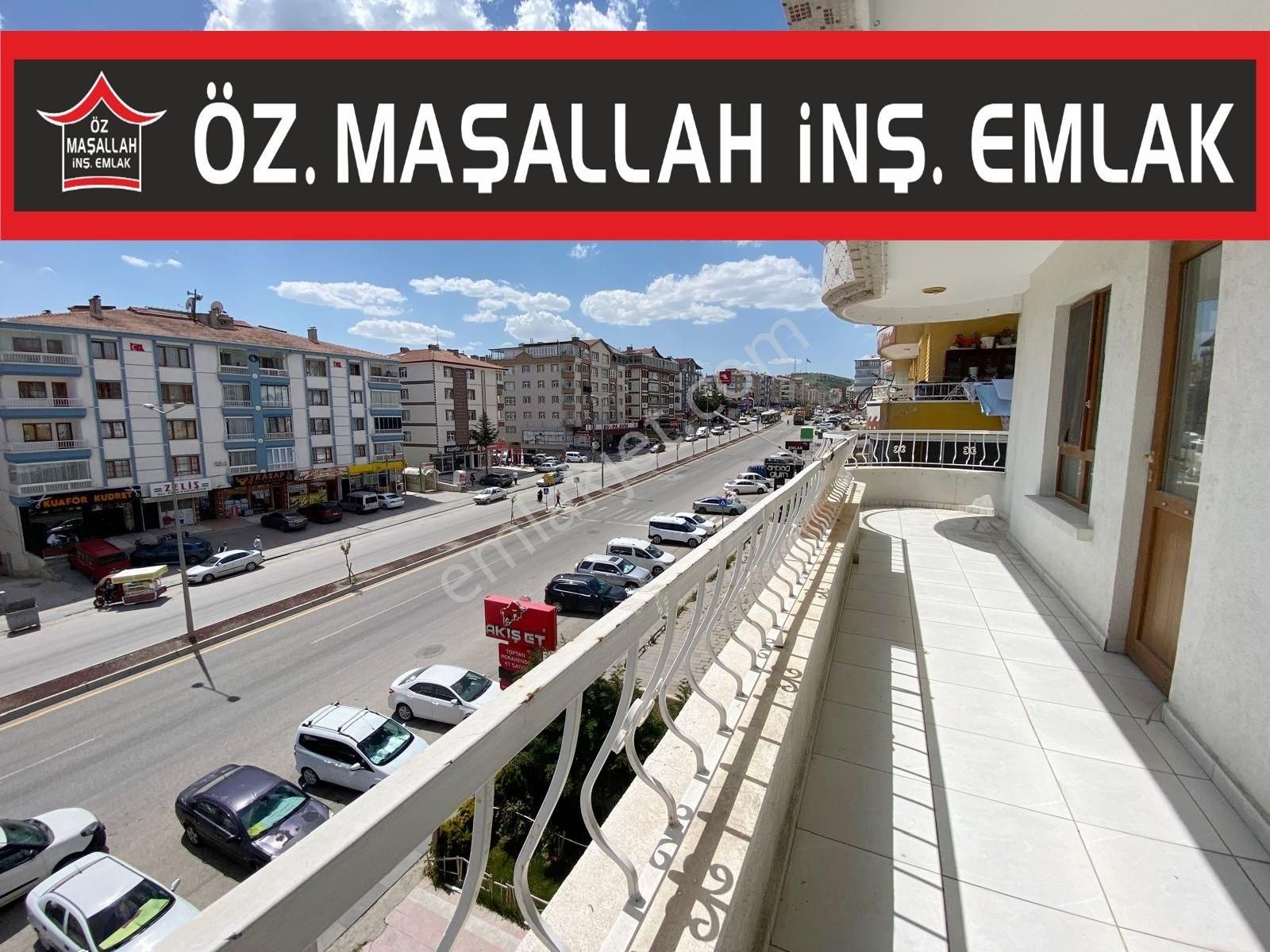Öz'maşallah.dan Bulvar Üstü Ön Cephe Geniş 3+1 Daire