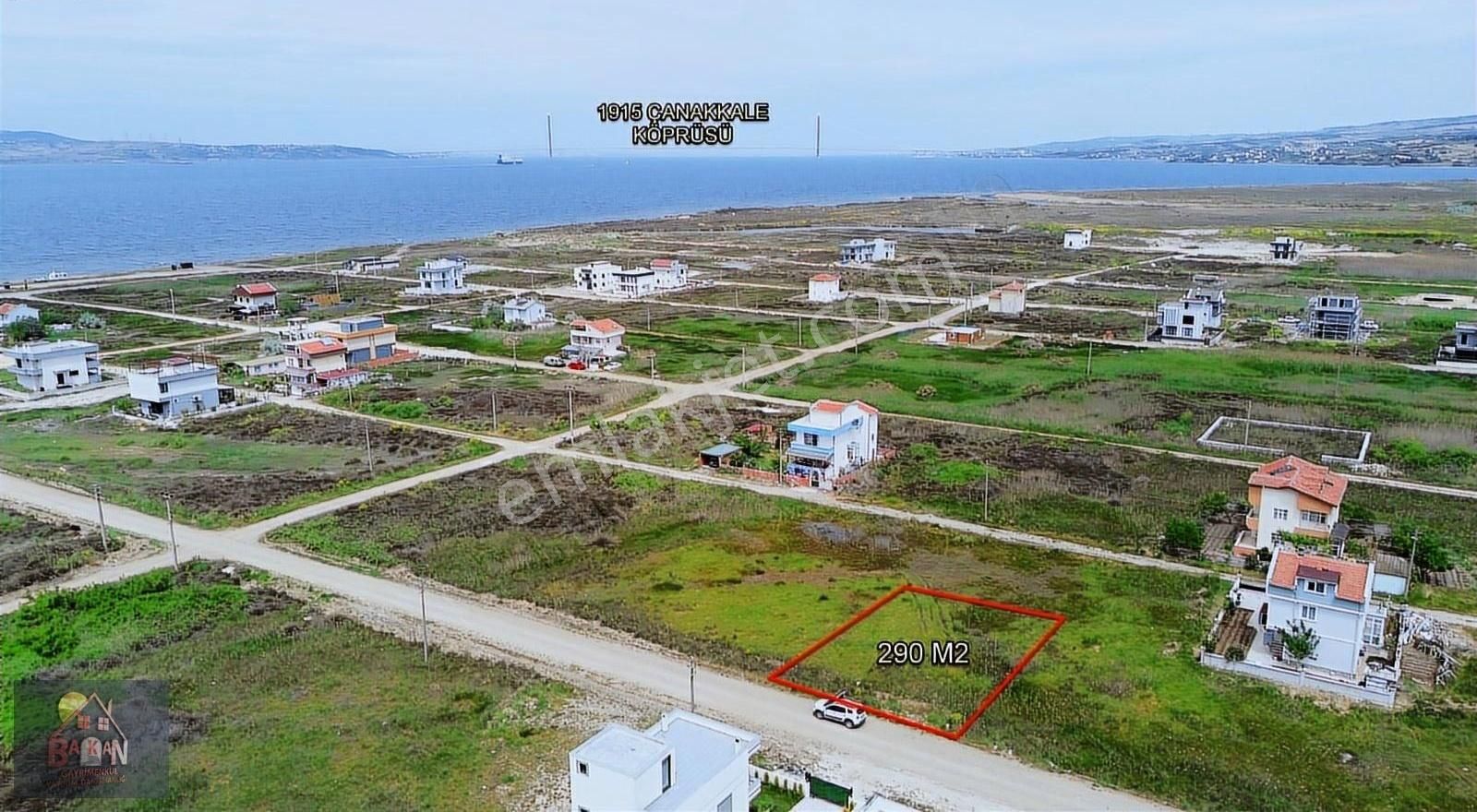 Lapseki Umurbeyde 290 M2 Hemen İnşaat Yapılabilie Fırsat Arsa