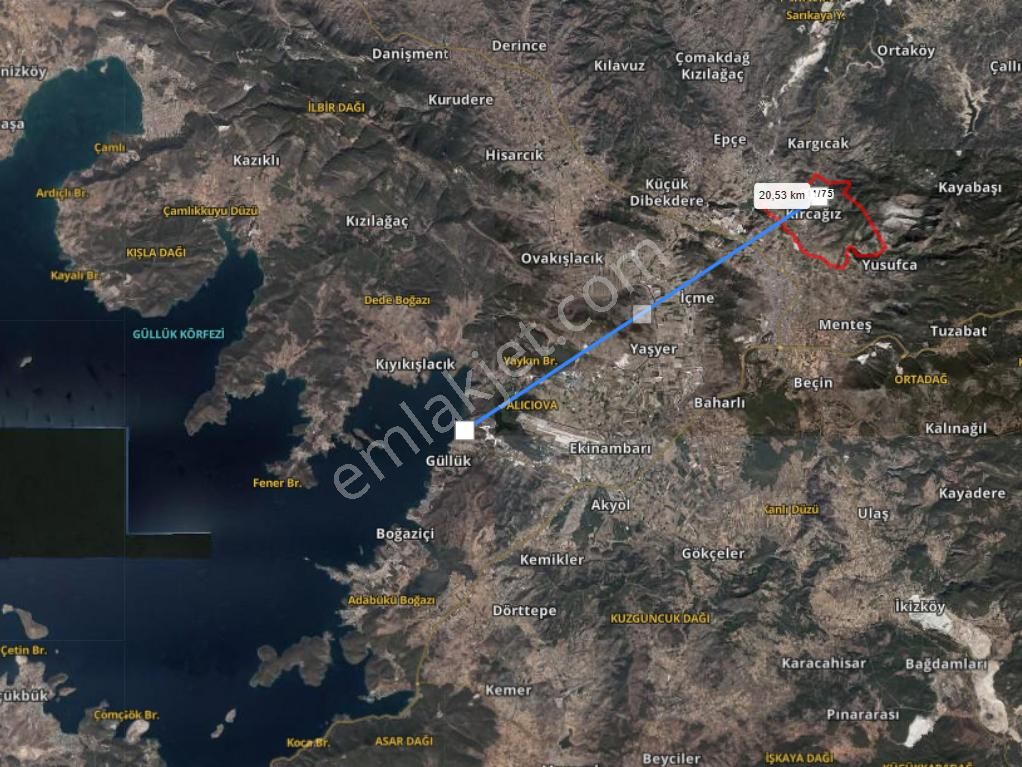 Muğla Milas'ta Merkeze Yakın Konumda, Tiny House İçin Uygun, 231 M² Zeytinlik Satılık!