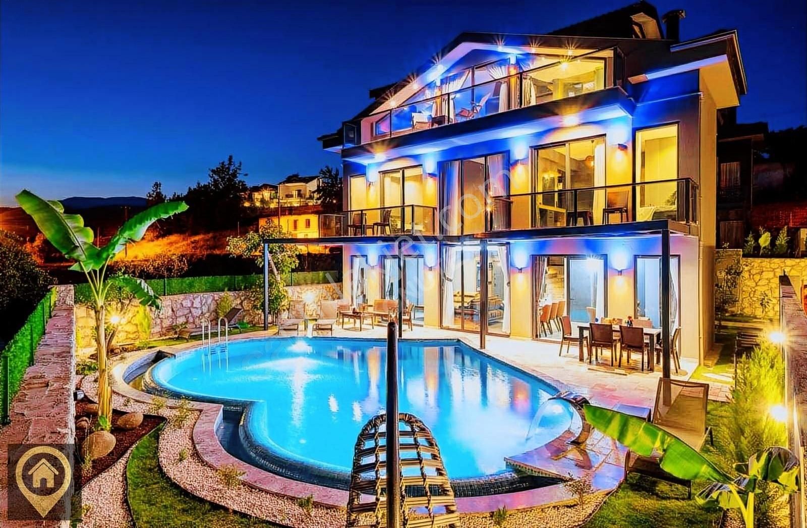 Fethiye Kargı Özel Yapım Lüks Satılık Villa