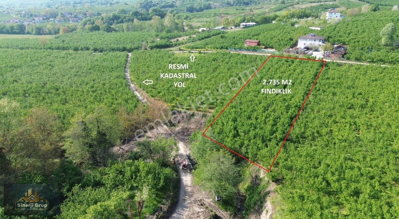 Kazimiye Mahallesi'nde 2.735 M2 Satılık Arsa İçi Fındıklık