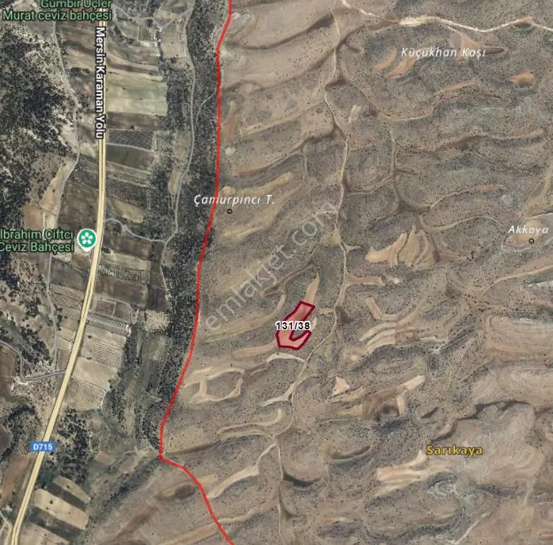 Karaman Merkeze Yakın Konumda 14,873 M² Arazi - Görsel 3