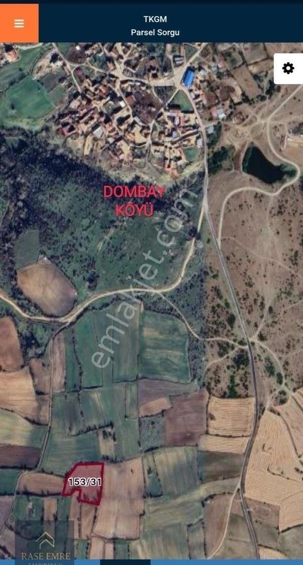 Edirne Lalapaşa Dombay 6119 M² Satılık Fırsat Yatırımlık Köye Yakın Tarla