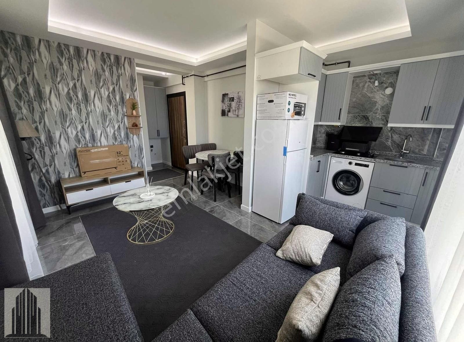 Kuvvet Den Atatepe De Eşyalı Cam Balkon Kombi Satılık Sıfır 1+1