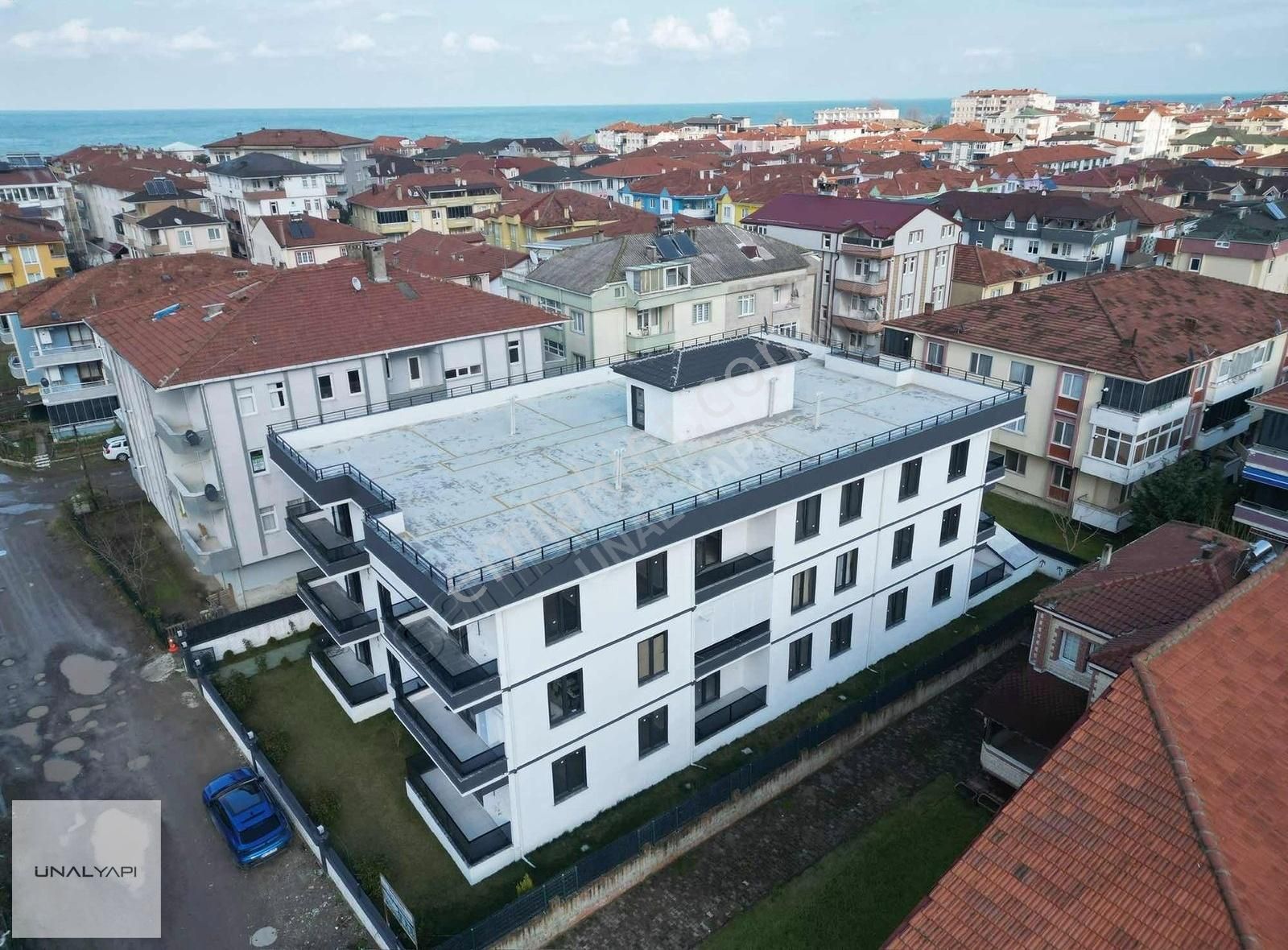 Teras Kullanım Alanlı Lüks Dizayn Edilmiş Sıfır 2+1 Daireler