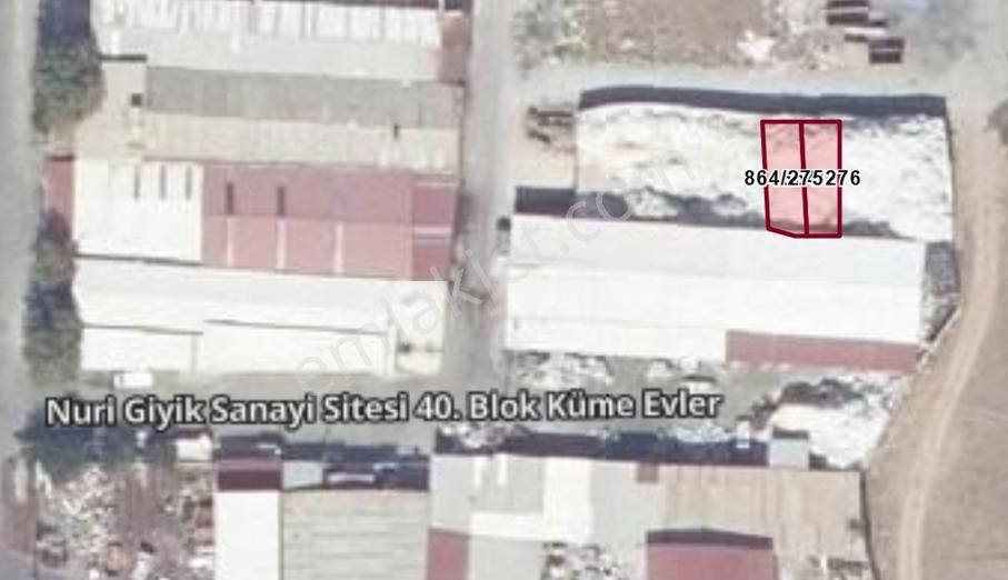 Manısa Akhisar Hacııshak Mahallesı Sanayi Sitesinde Arsalar