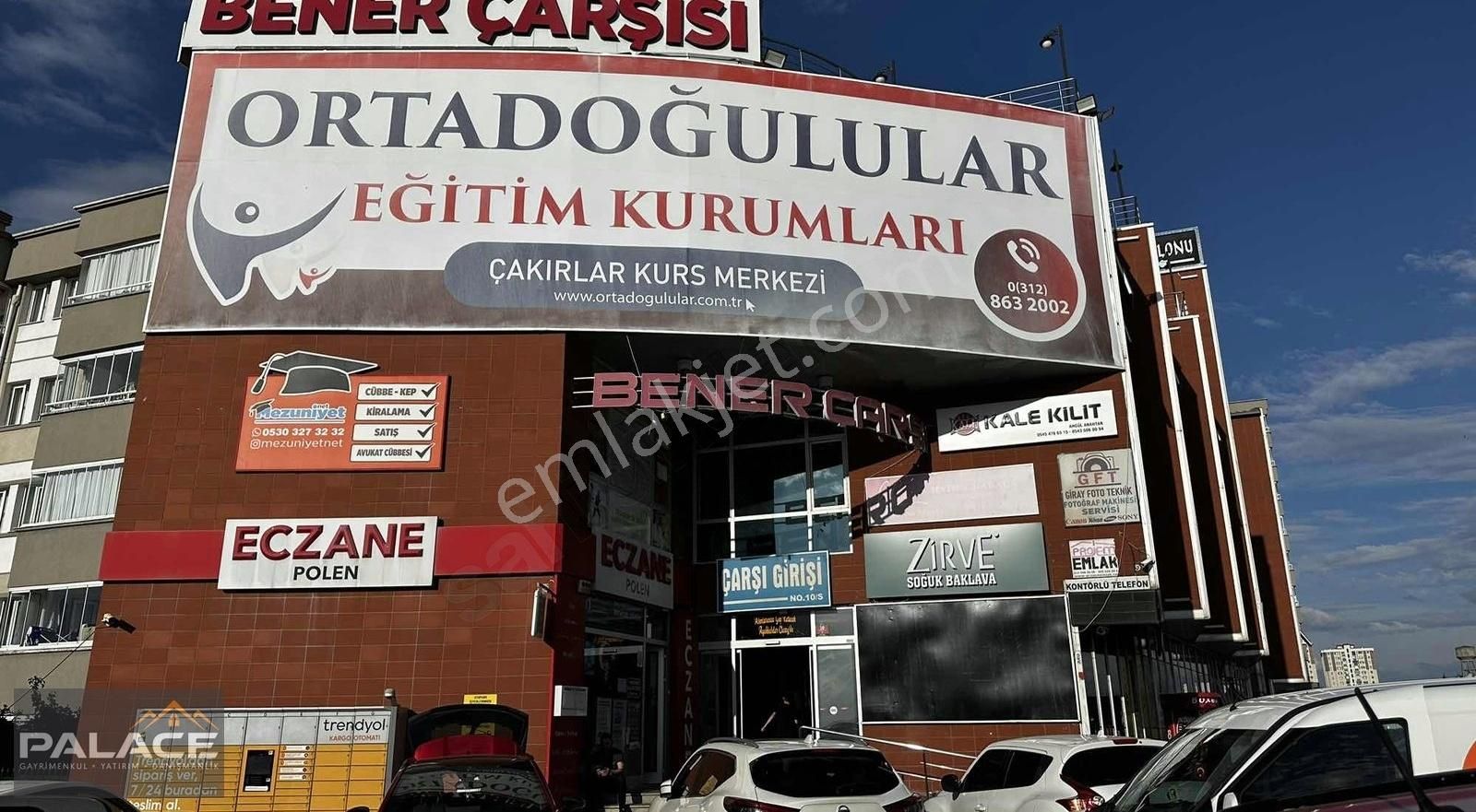 Batıkentin Gözde Çarşıların Bener'de Kiralık Dükkan