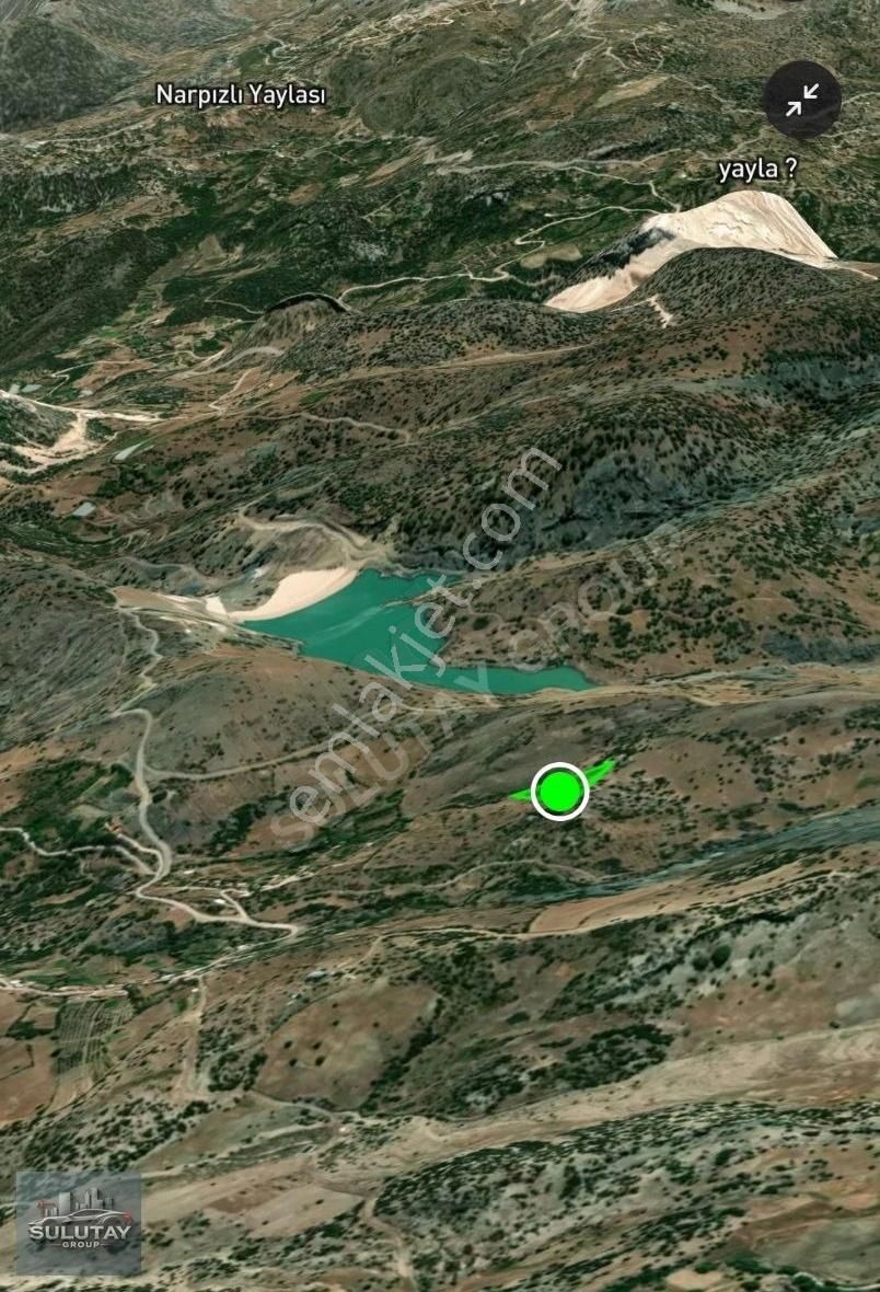 Antalya Korkuteli Güzlede Tek Tapu Göl Manzaralı Tarla