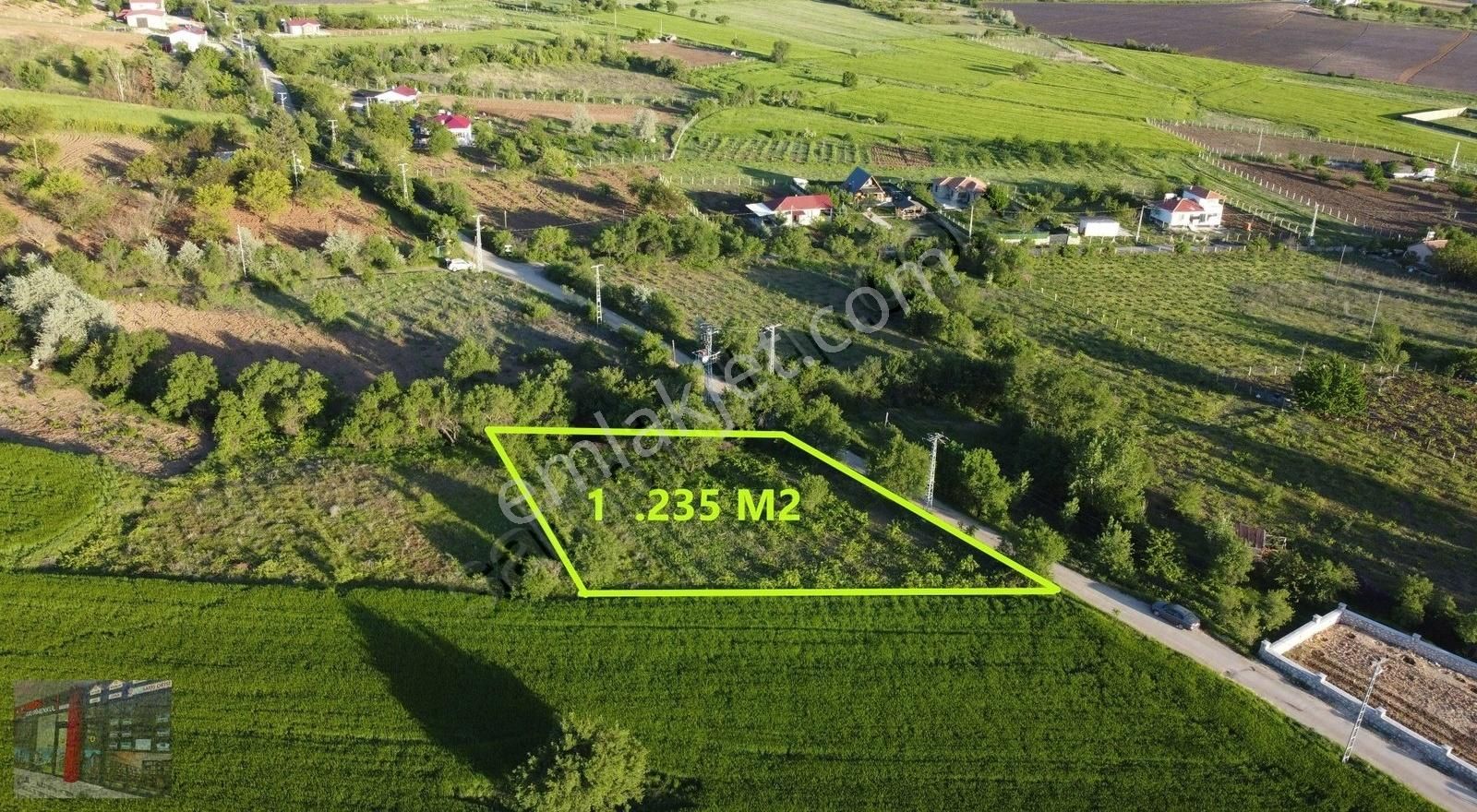 Aşağı Demirtaş Belediye Villaları Yukarısında Emsalsiz Parsel