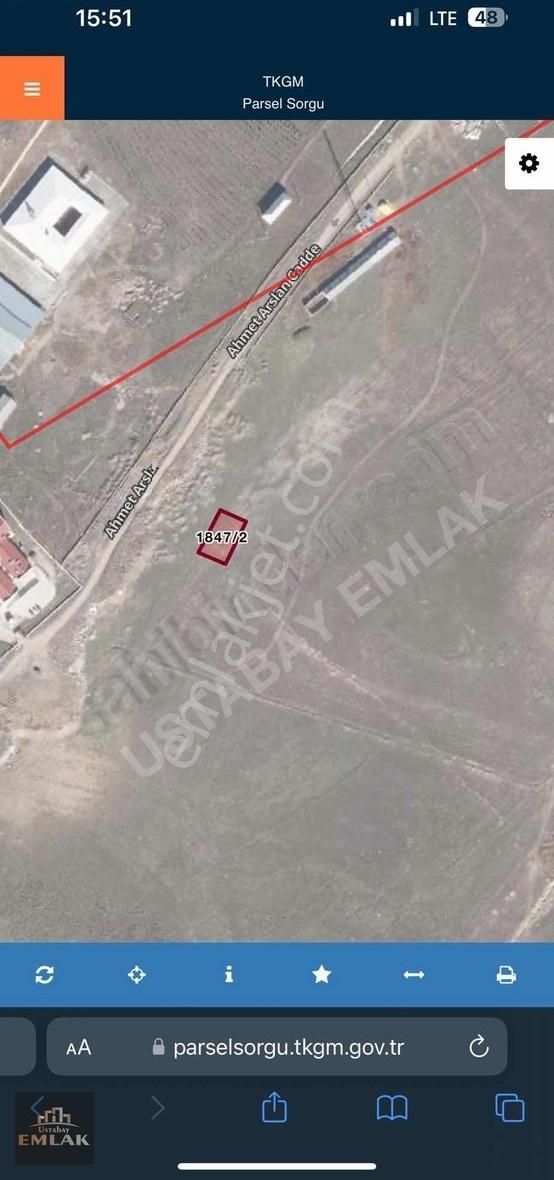 Ustabay Emlaktan Üni Karşısında Satılık Villa Arsası