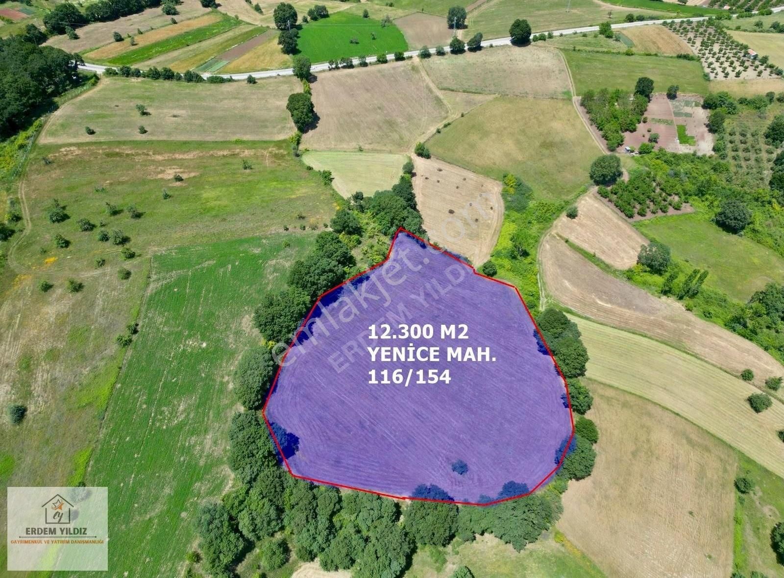 Erdem Yıldız'dan Mustafakemalpaşa Yenice'de 12,300 M² Tarla
