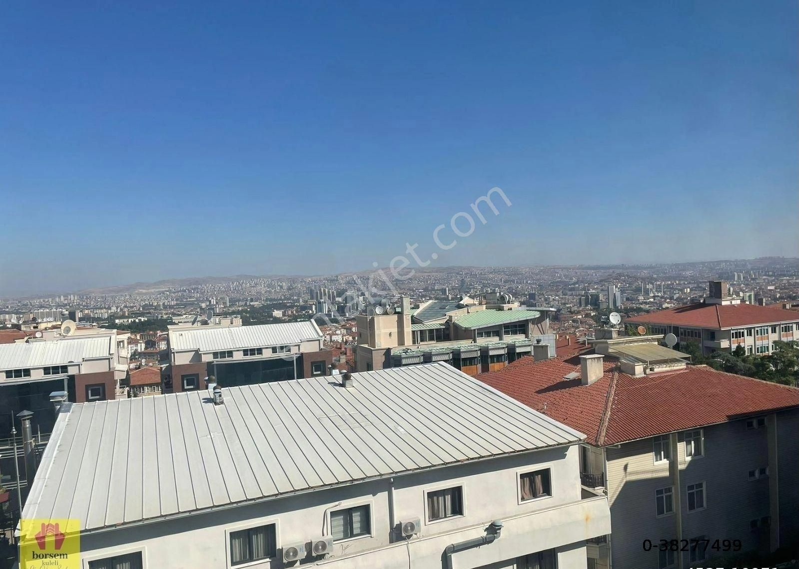 Borsem Kueleliden Çankaya Cinnah Cadde Willybrant Skda 3+1 Kombili Şehir Manzaralı Satılık Daire