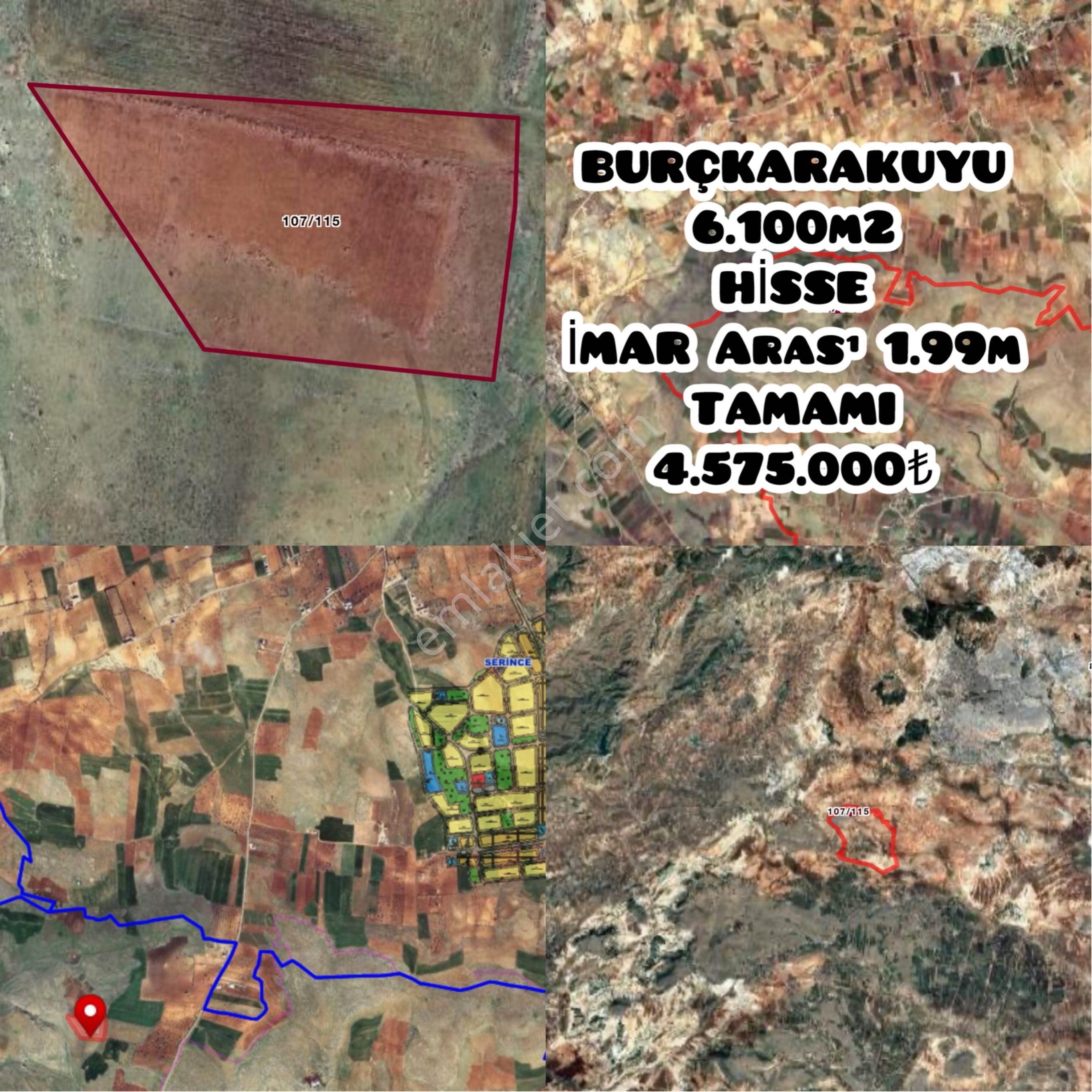 ✅tik Emlaktan Burç Karakuyu İmar Dinî Arazi