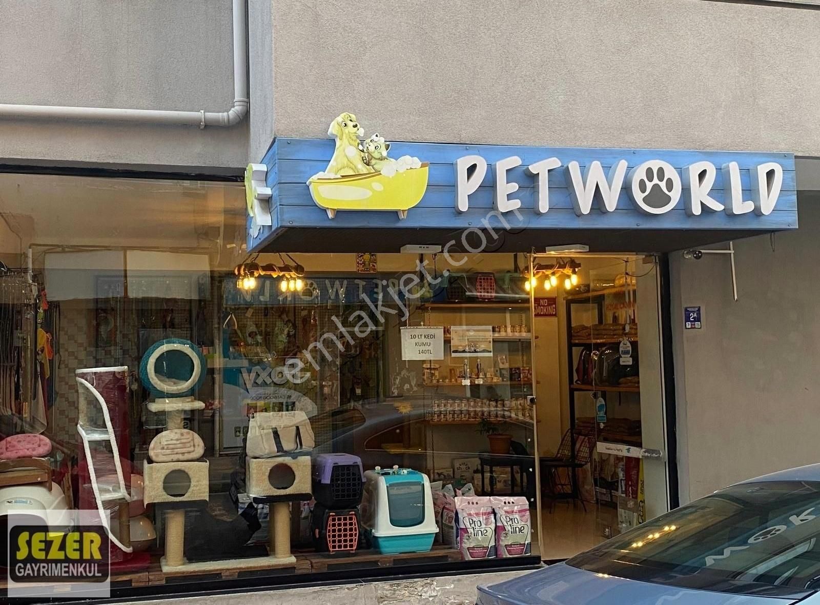 Çanakkale Merkez Cevatpaşa Mahallesinde Devren Kiralık Petshop!!