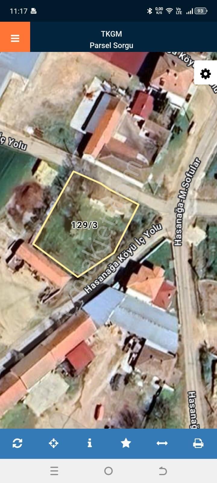 Edirne Merkez Hasanağa Köy İçinde Köşe Parsel Satılık Ev Ve Arsası