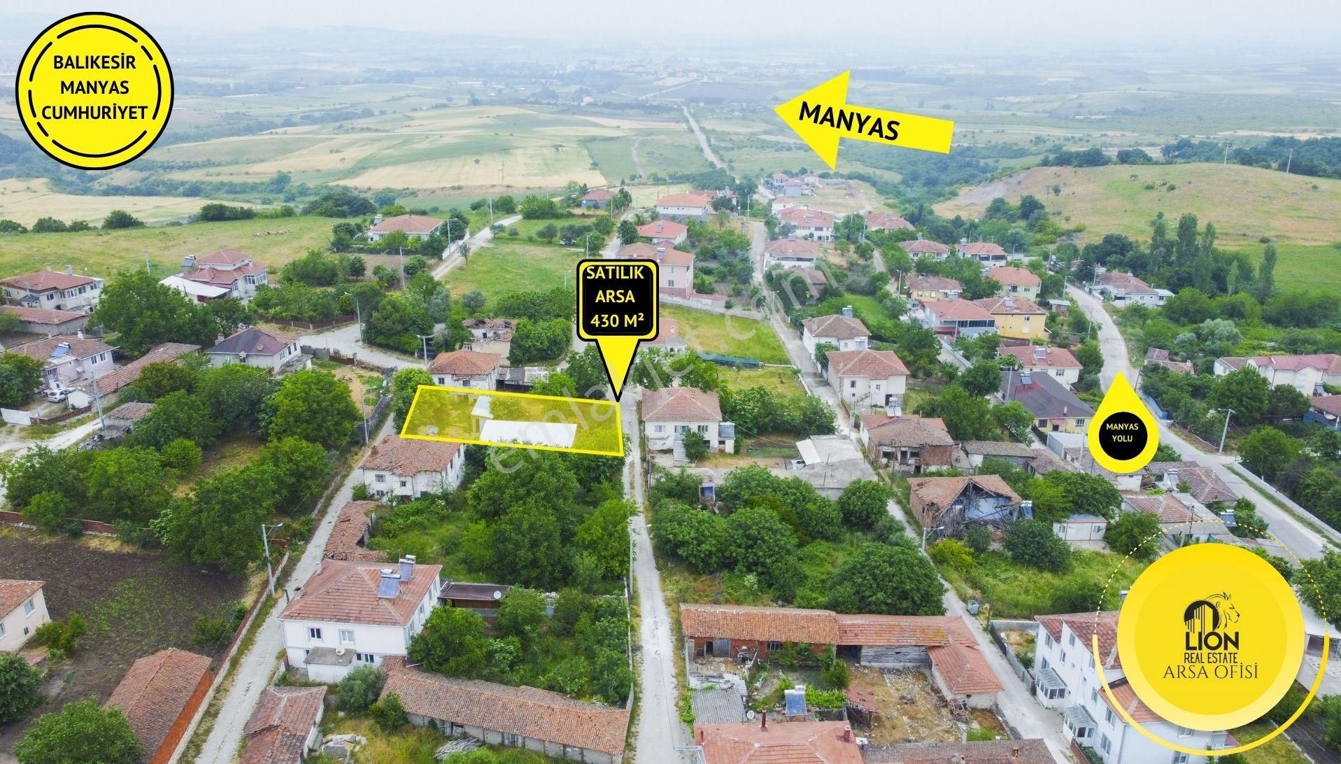 Balıkesir Manyas Cumhuriyet Mahallesinde Köy İçinde 430 M² Satılık Arsa
