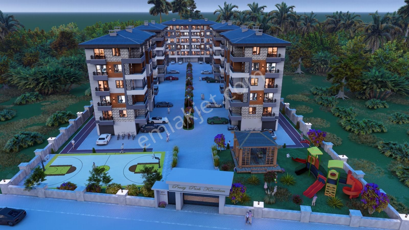 Maya Emlaktan Prestij Park Sitesinde 2+1 3+1 Daireler Sizleri Bekliyor - Görsel 10