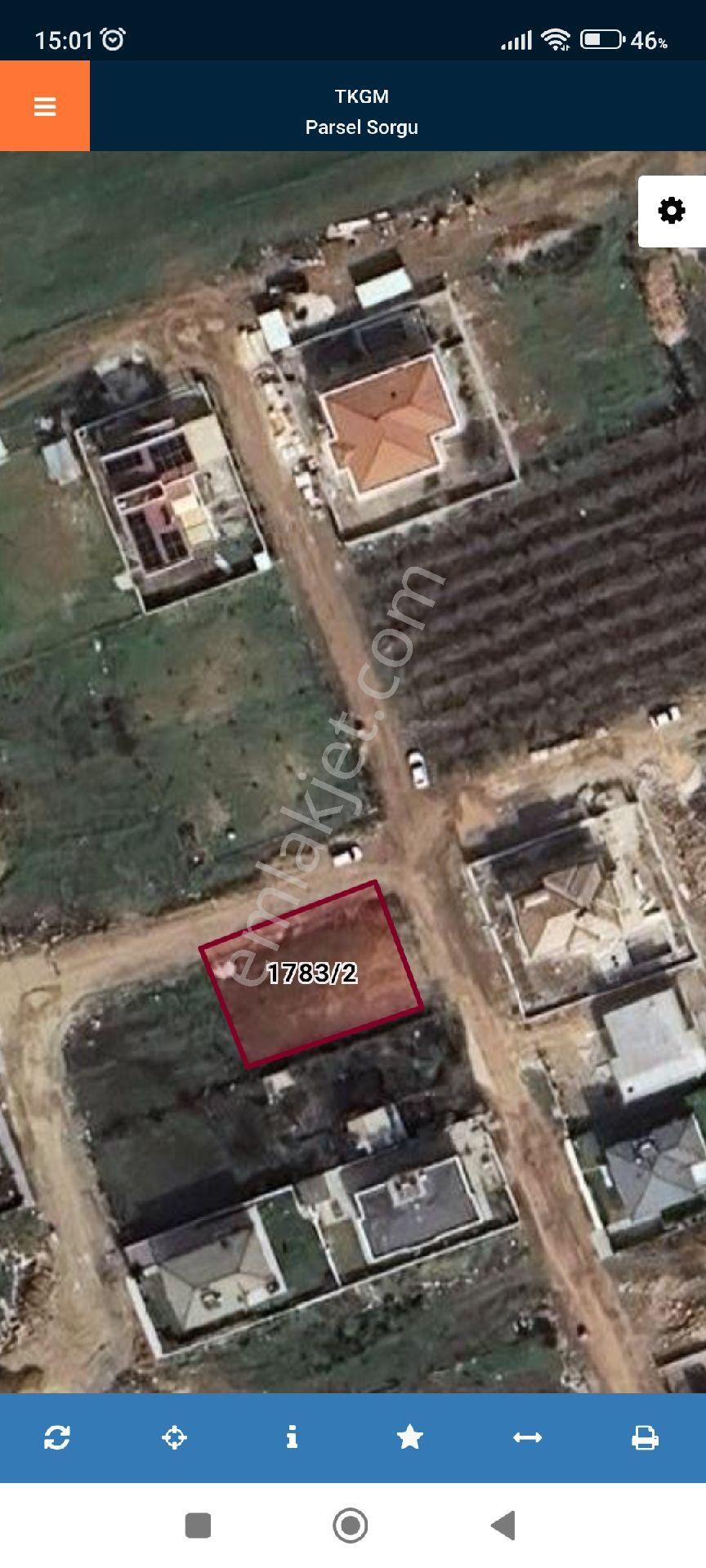 **döşemealtı Yeniköy 420m2/ Villalık Köşe Parsel Satılık Arsa**