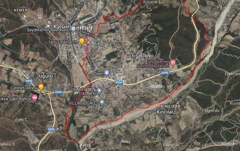 Seydikemer Gerişburnu'nda Hastaneye Yakın İmarlı Arsa - Görsel 5