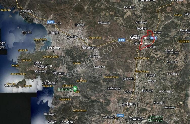 Seydikemer Gerişburnu'nda Hastaneye Yakın İmarlı Arsa - Görsel 2