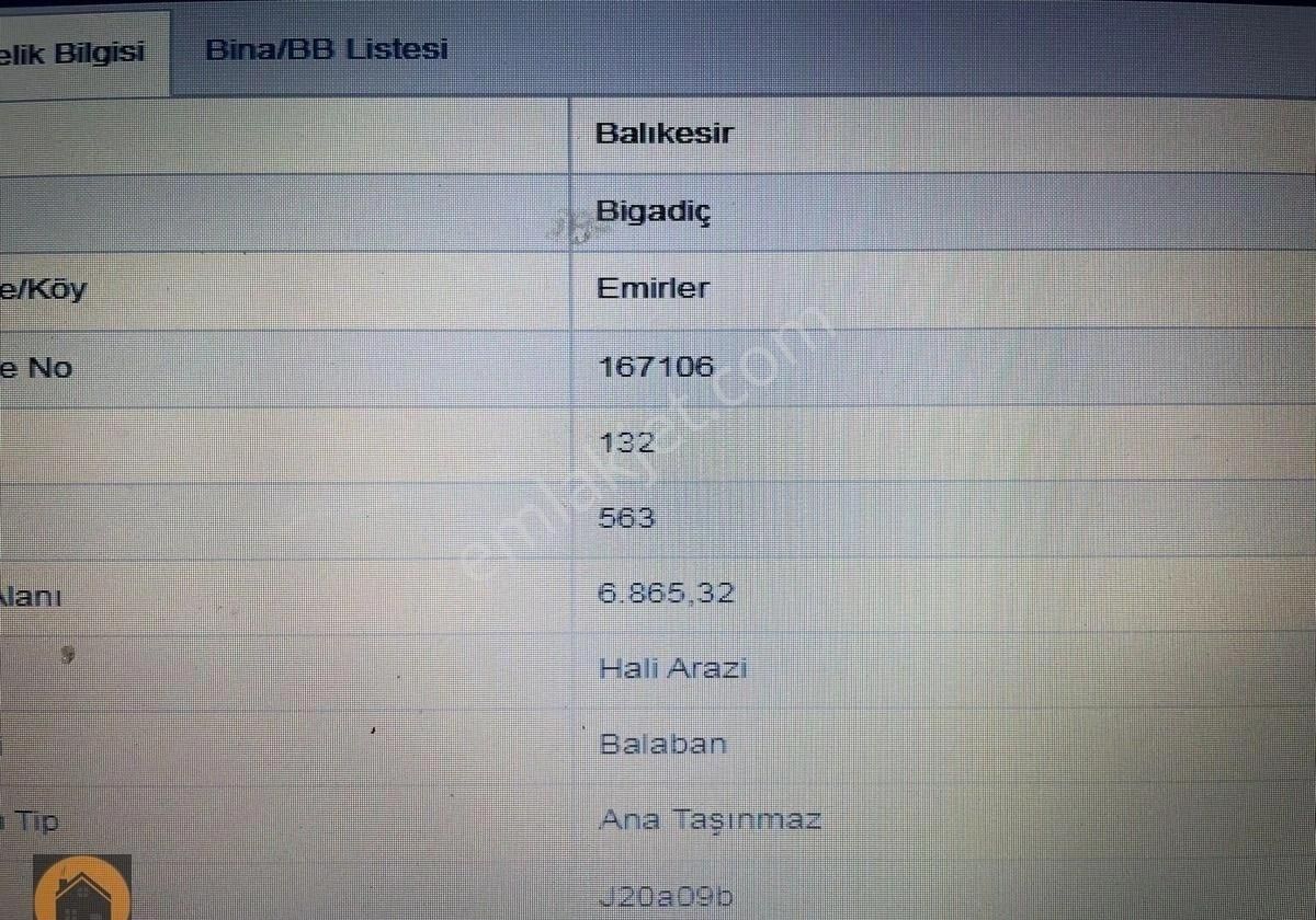 Bigadiç. Emirler ‘ De Satılık Tarla