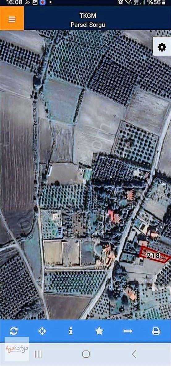 Eskikaraağaç Leylek Köyünde 850 M2 Yola Cephe Arazi