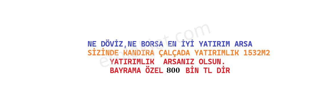 İzmit Kandıra Da Satılık Tarla
