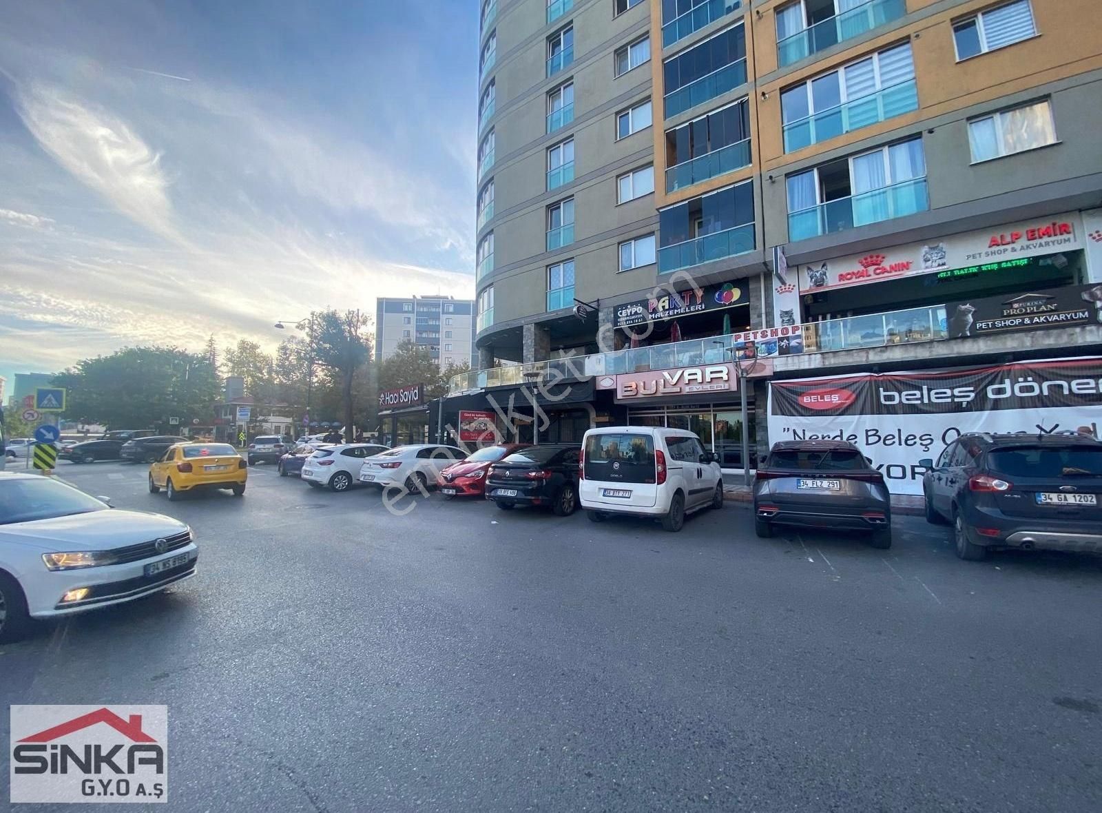 Bulvar Evleri 2+1 Daire Boş Merkezi Konum Ofise Uygun
