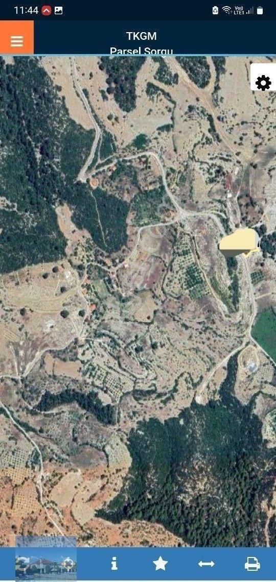 Antalya Kaş Akörü Köyünde Satılık Müstakil Tarla Takaslı - Görsel 8