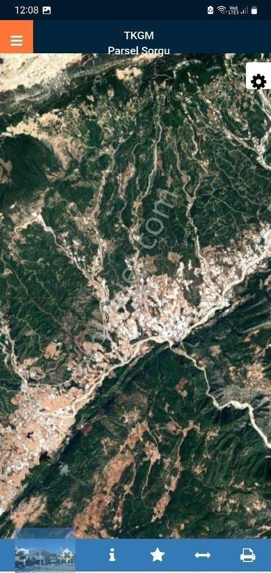 Antalya Kaş Akörü Köyünde Satılık Müstakil Tarla Takaslı - Görsel 4