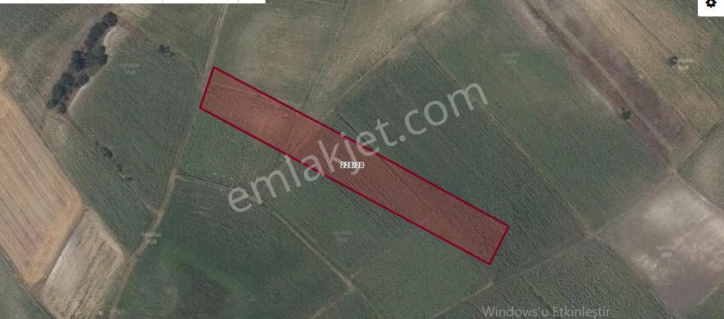 Edirne Uzunköprü Dereköy Köyü Satılık Arsa , 668 M2 Çaplı Hisseli