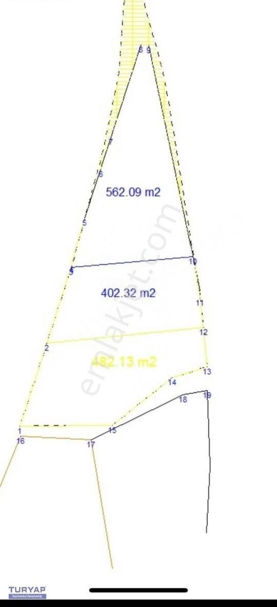 Kuruyerde Satılık İmarlı Arsa