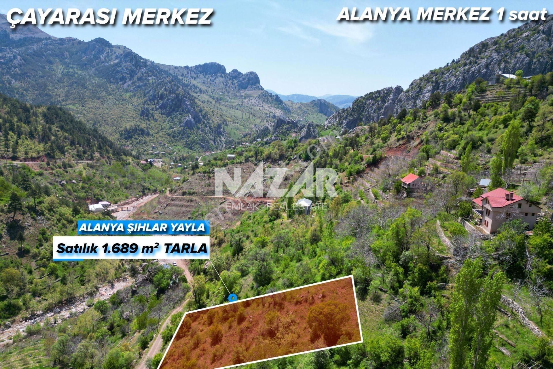 Alanya Şıhlar Köyü, Çayarası Yaylası’nda 1.689 M² Satılık Tarla - Görsel 2
