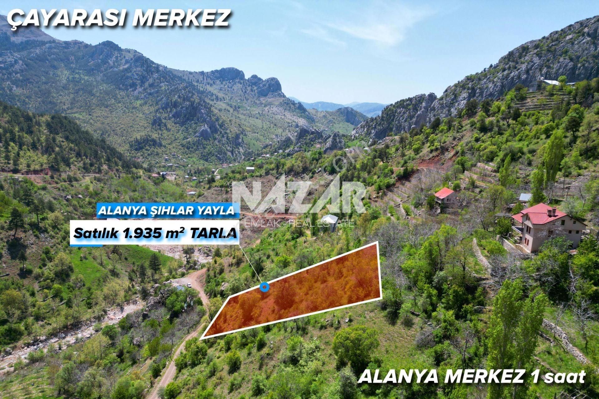 Alanya Şıhlar Köyü, Çayarası Yaylası’nda 1.935 M² Satılık Tarla - Görsel 2