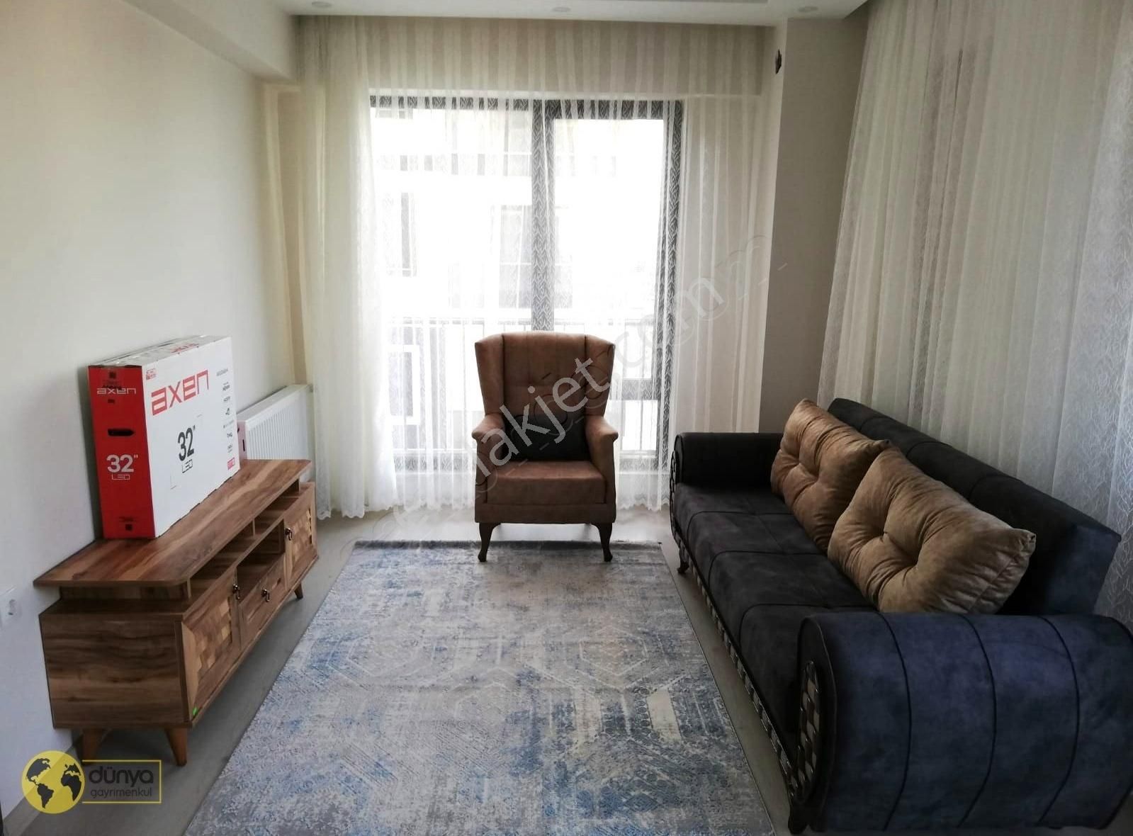 Temel City 5. Etap'ta Full Eşyalı Satılık 1+1 Daire